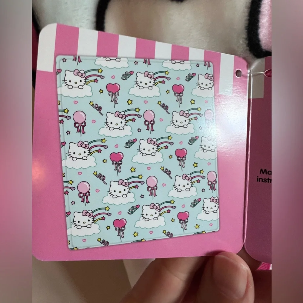 Hello kitty balloons and ribbons throw‎ blanket